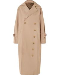 Totême  Natural Pisa Cotton-blend Trench Coat