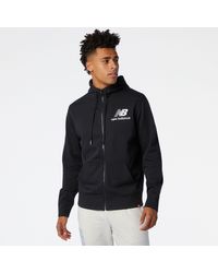 new balance fashion full zip hoodie