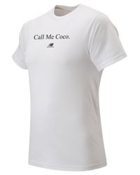 New Balance Cotton Call Me Coco Tee in 