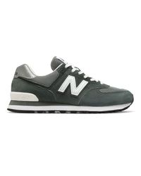 New Balance Leather 574 Legacy Of Grey in Gray for Men - Lyst