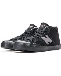 New Balance Suede Pro Court 213 in Black for Men - Lyst