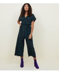 new look animal print jumpsuit