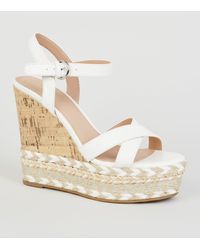 new look platform wedges