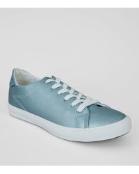 silver trainers new look