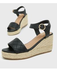 low wedge sandals new look