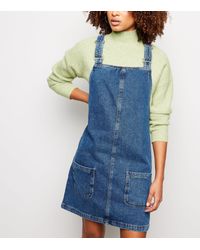 new look tall denim dress