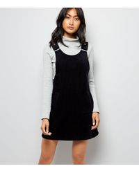 new look cord pinafore