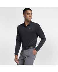 nike men's long sleeve polo