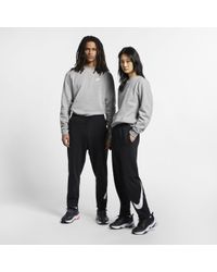 nike sportswear swoosh french terry trousers