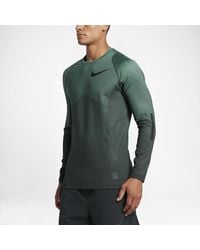 nike pro hyperwarm long sleeve mens