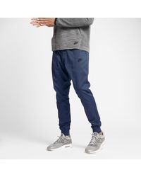 Nike Cotton Sportswear Modern Jogger Men's Pants in Blue for Men - Lyst