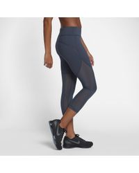 nike power epic lux crop