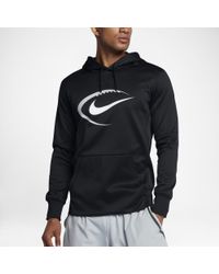 nike therma football hoodie