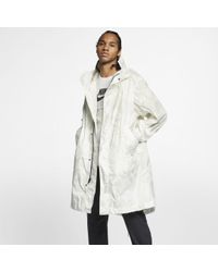 nike nsw printed parka