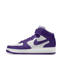 air force 1 mid purple