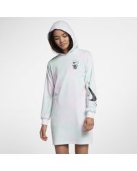 nike long sleeve sweatshirt dress