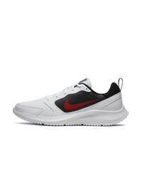 Nike Leather Todos Rn Running Shoe in White for Men - Lyst