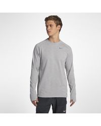 Nike Therma Sphere Element Men's Long Sleeve Running Top in Gray for Men -  Lyst