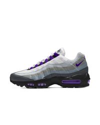 Nike Suede Air Max 95 Id Women's Shoe in Purple - Lyst
