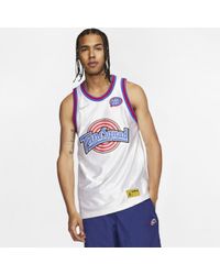 nike lebron x tune squad dna jersey white
