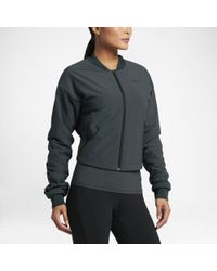 nike training jacket women's