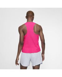 nike pink singlet