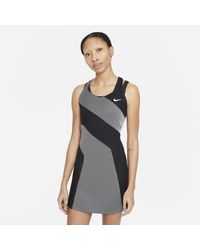 Nike Synthetisch Naomi Osaka Tennisjurk in het Zwart - Lyst