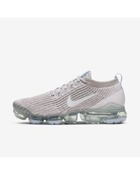 Nike Air Vapormax Flyknit 3 Shoe (violet Ash) in Gray - Lyst