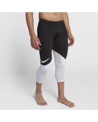 white nike football tights