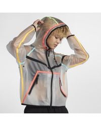 women's nike transparent windrunner wind jacket