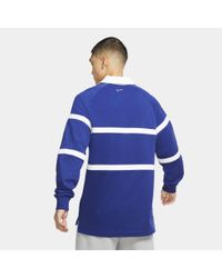 swoosh rugby shirt
