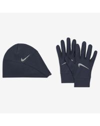 grey nike gloves