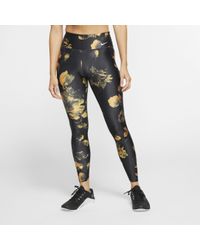 nike floral print tights
