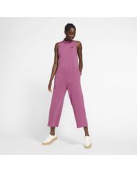 purple nike jumpsuit