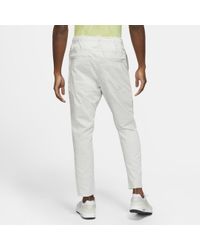 Nike Cotton Dri-fit Golf Pants in Gray for Men - Lyst