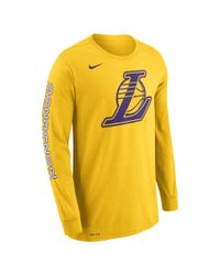 nike lakers long sleeve