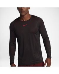 nike pro colorburst long sleeve