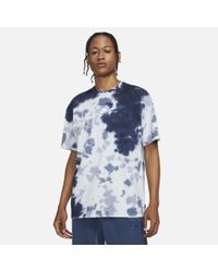 Tie-dye T-shirt in Blue for Men 