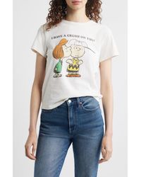 RE/DONE Classic 'Peanuts Crush' T-Shirt | Lyst