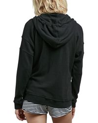 Volcom Multicolor Lil Zip Front Fleece Hoodie