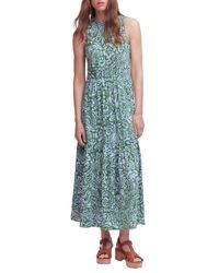 mila trim tiered jersey dress BODEN Mila Trim Tiered Jersey Dress
