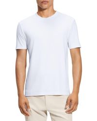 Theory Sarior Tee In Anemone Milano in White for Men | Lyst