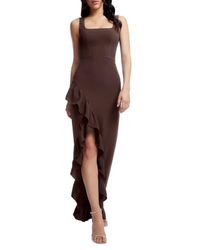 open lace back dress Charlene Dress – Dress the Population main image 1