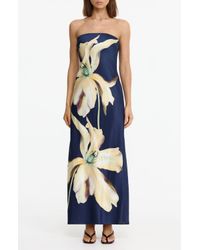 white christmas dresses Josie Yellow Floral Pop Mini Dress - 12 main image 0