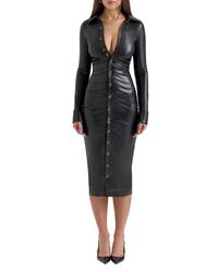 raquel black lace corset midi dress Miss Circle Women Quennell Black Lace Corset Maxi Dress