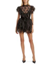 bardot clarina lace mini dress Bardot Clarina Lace Mini Dress