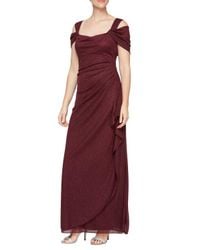 sachin and babi light blue dress Alex Evenings 8466633