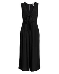 leith tie front jumpsuit