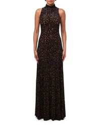 knee length dresses for ladies Women's Midi Dress Tank Sculpt NW by Naked Wardrobe, Chocolate / 3X
