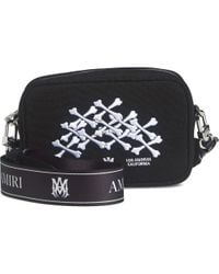 【AMIRI】Stacked Bones Canvasカメラバッグ AMIRI Stacked Bones Canvas Camera Bag | Nordstrom